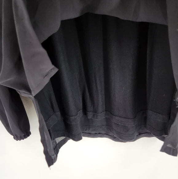 Michael Kors Blouse Womens 8 Black - Picture 5 of 9